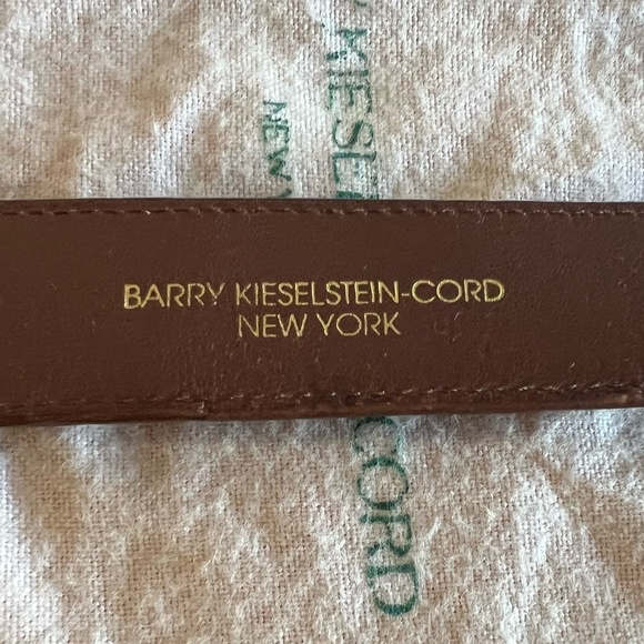 Barry Kieselstein-Cord Alligator Belt with Silver Buckle - Picture 5 of 11
